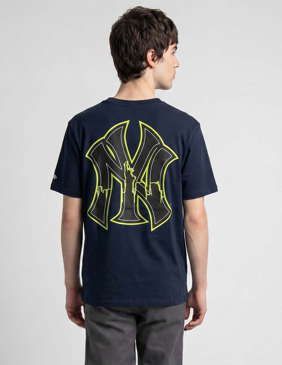 Playera New York Yankees cuello redondo para hombre 2