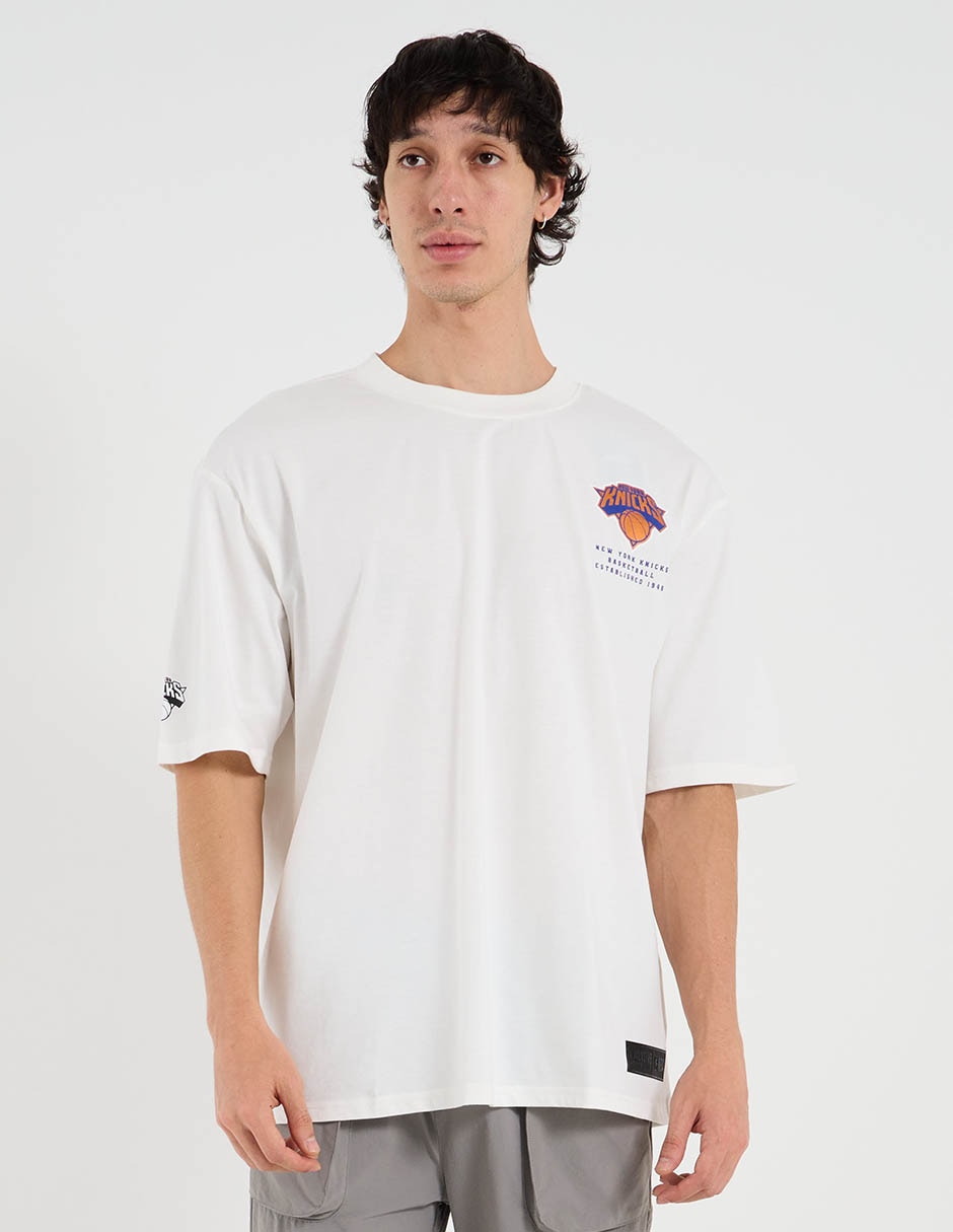 Playera New York Knicks manga corta para hombre 2