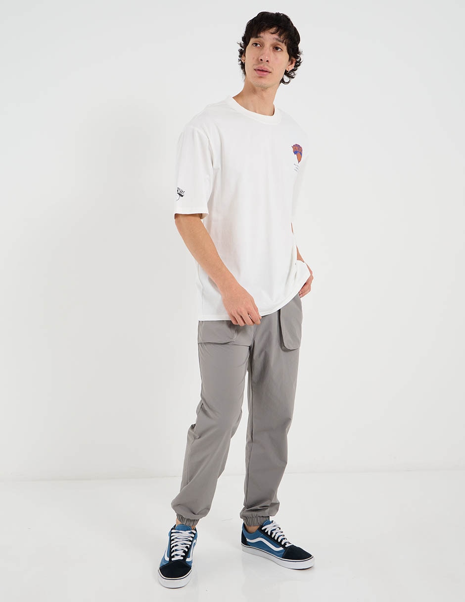 Playera New York Knicks manga corta para hombre 3