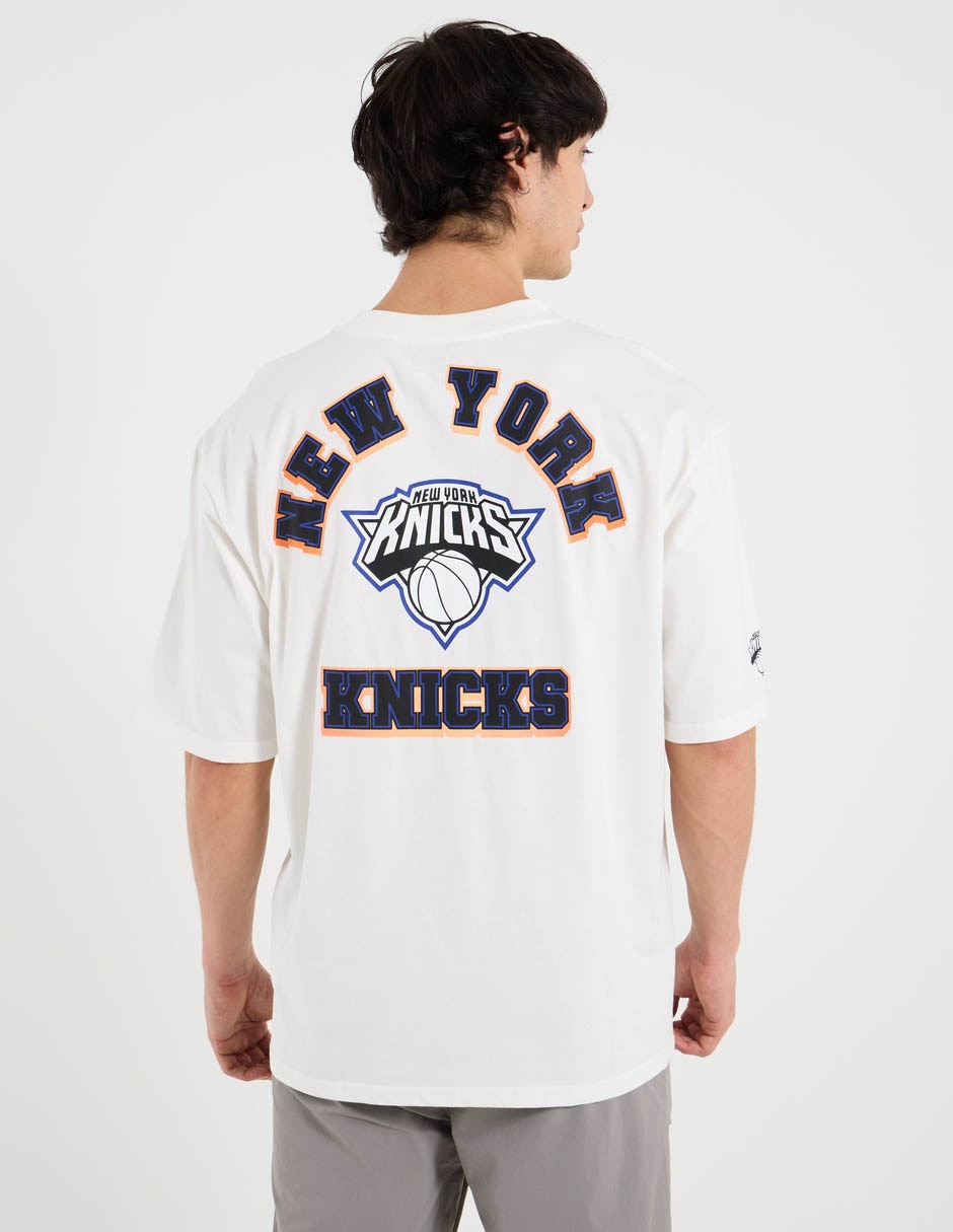 Playera New York Knicks manga corta para hombre 6