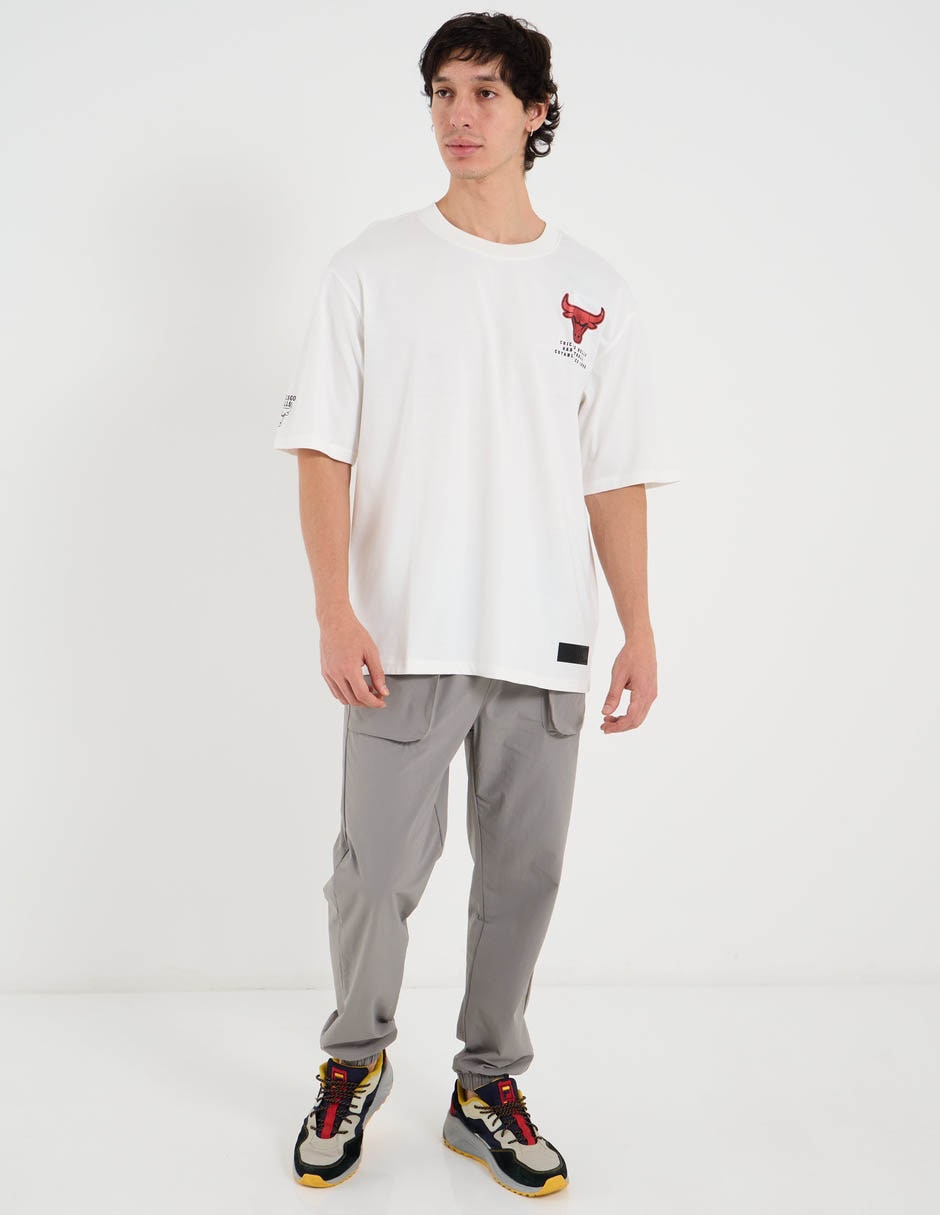 Playera Chicago Bulls manga corta para hombre 3