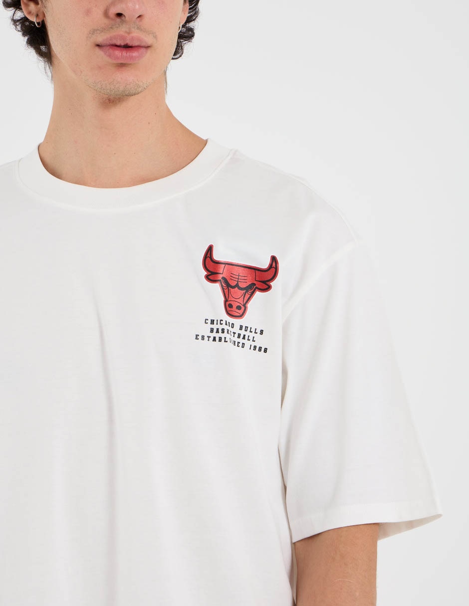 Playera Chicago Bulls manga corta para hombre 4