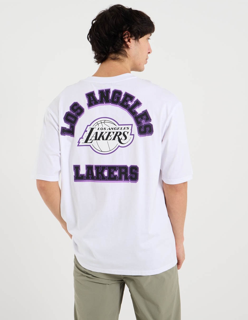Playera Los Angeles Lakers manga corta para hombre 2