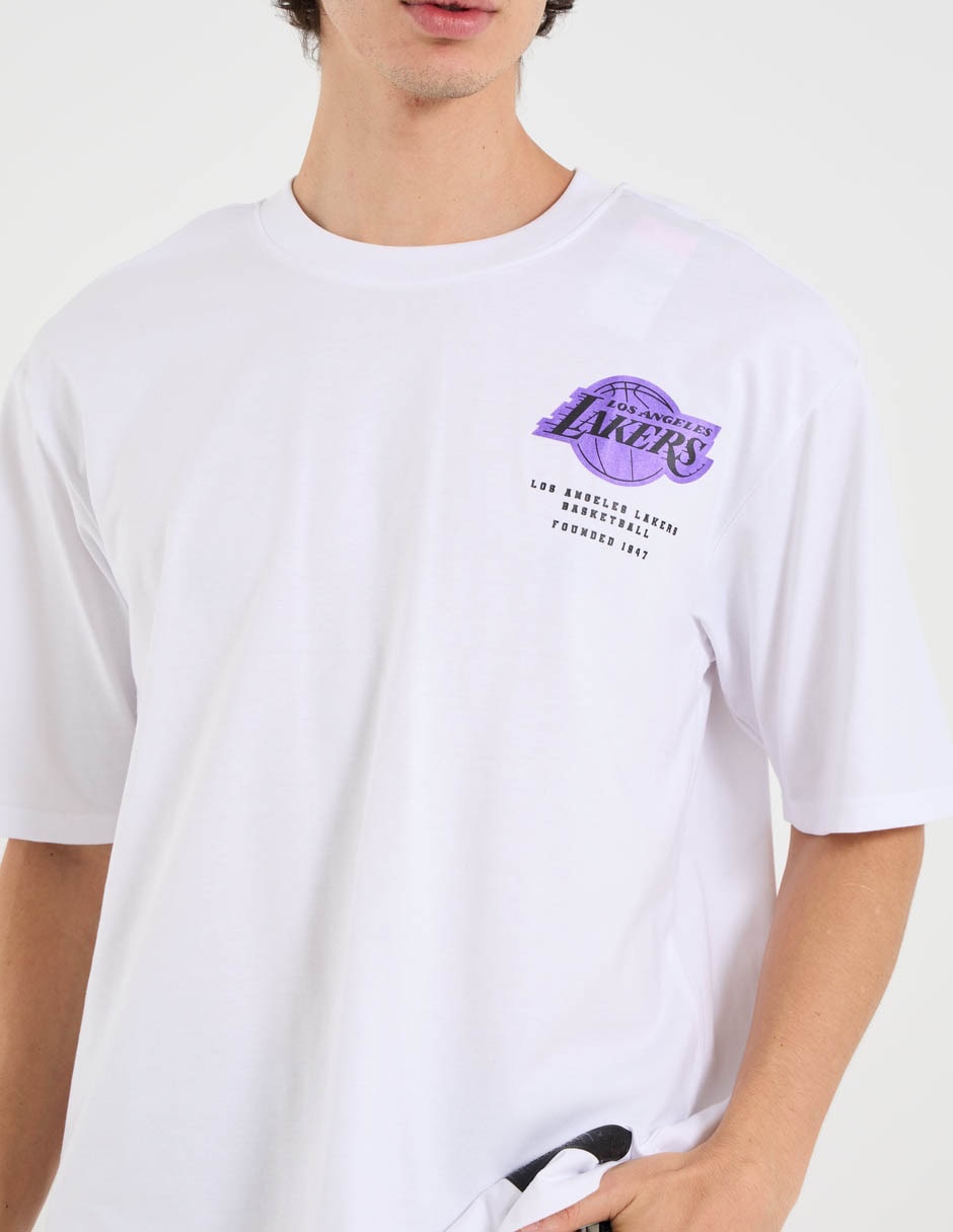 Playera Los Angeles Lakers manga corta para hombre 4