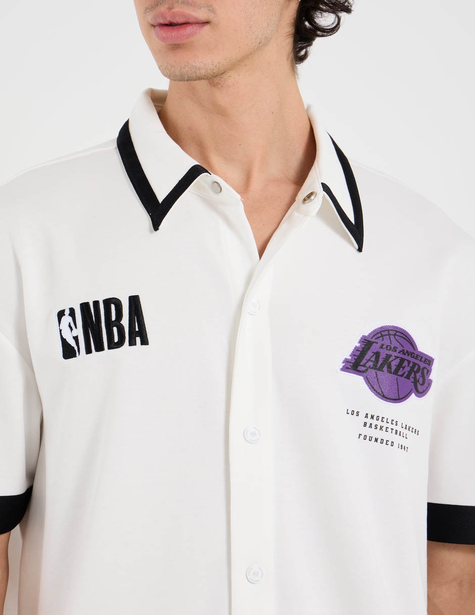 Playera Los Angeles Lakers manga corta para hombre 4