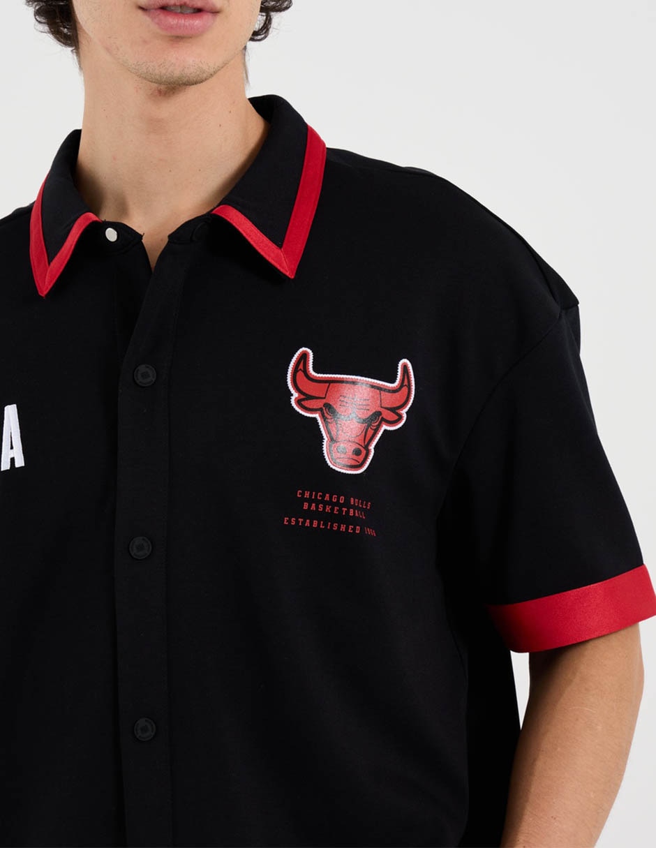 Playera Chicago Bulls manga corta para hombre 4