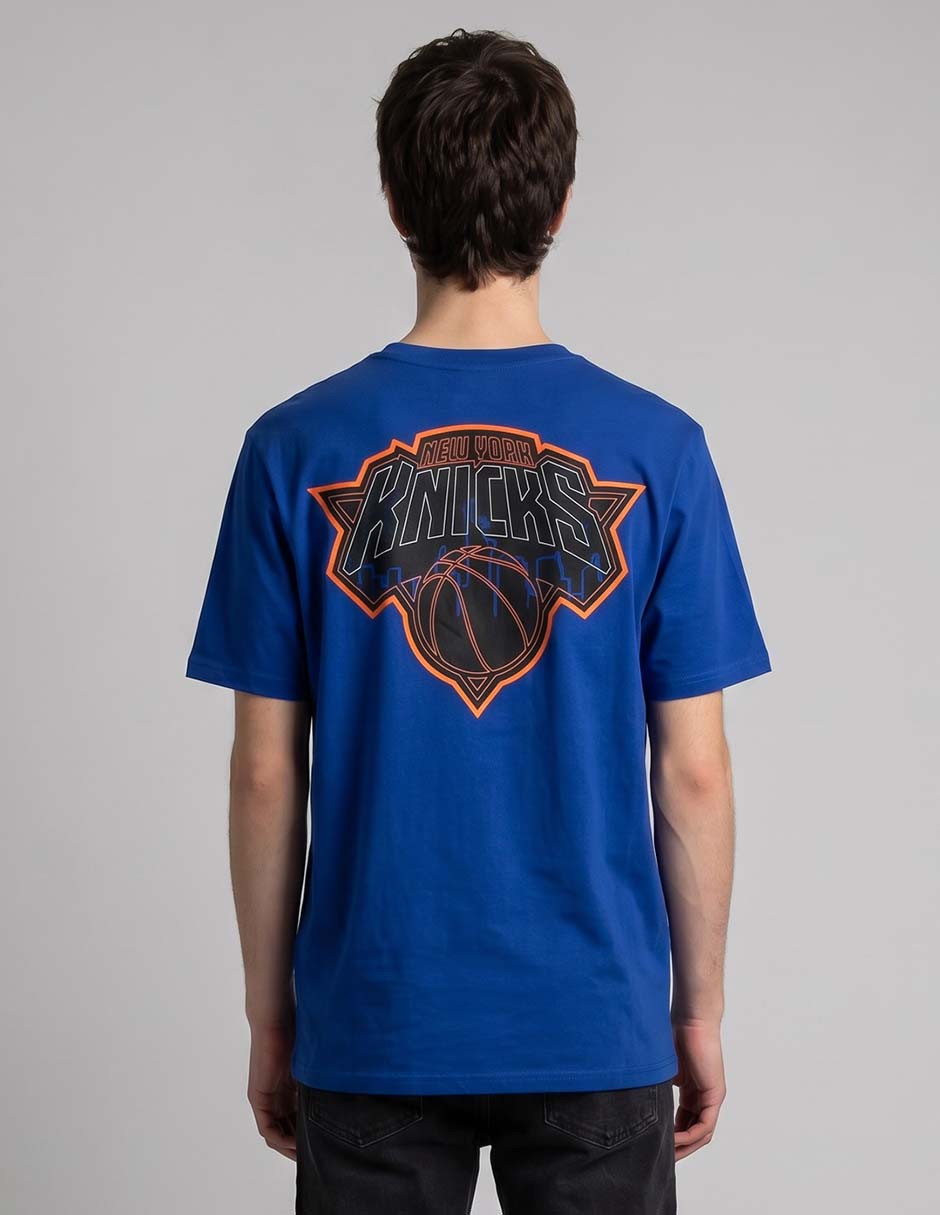Playera New York Knicks cuello redondo para hombre 2