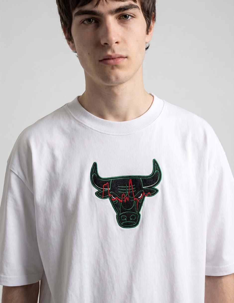 Playera Chicago Bulls cuello redondo para hombre 3