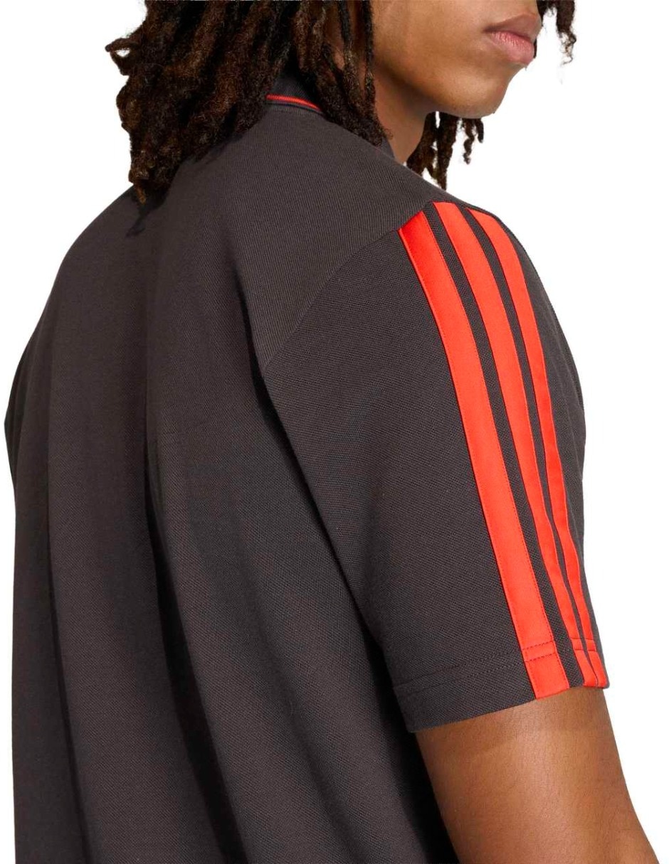 Playera tipo polo adidas motorsport au dna p ss m para hombre