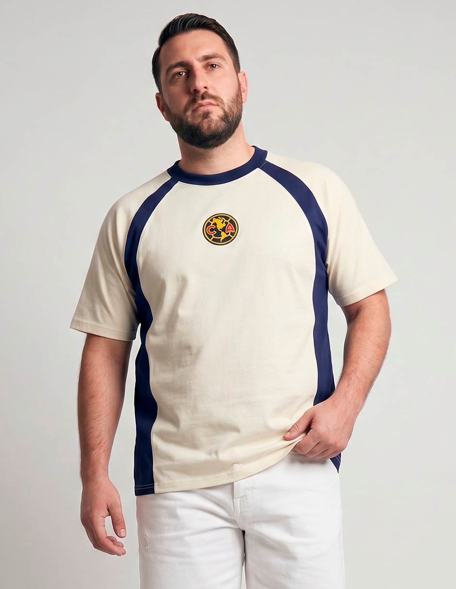 Playera zona urbana cuello redondo para hombre