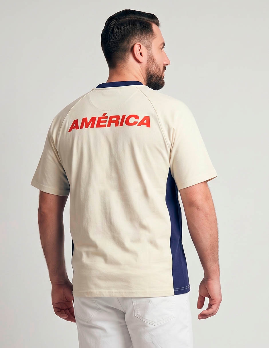 Playera zona urbana cuello redondo para hombre