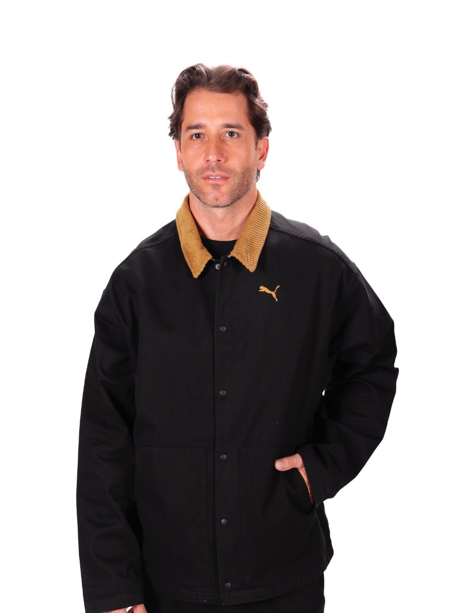 Camisa deportivo de algodón manga larga para hombre Camisa deportivo de algodón manga larga para hombre