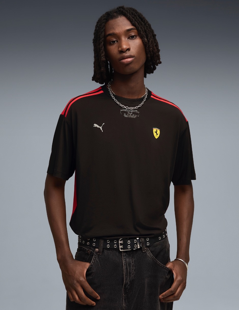 Playera Ferrari Cloudspun cuello redondo para hombre Playera Ferrari Cloudspun cuello redondo para hombre