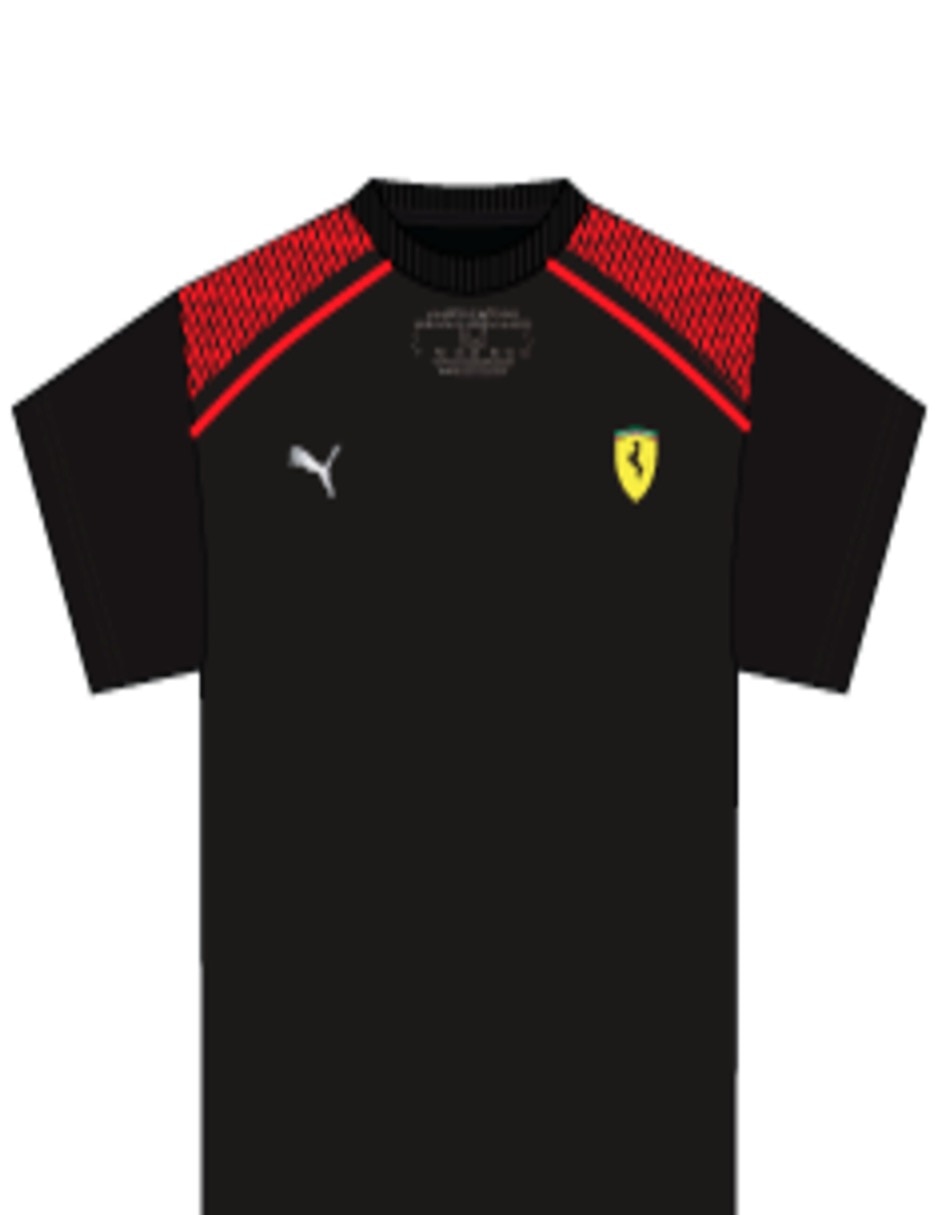 Playera Puma Motorsport Ferrari Cloudspun cuello redondo para hombre