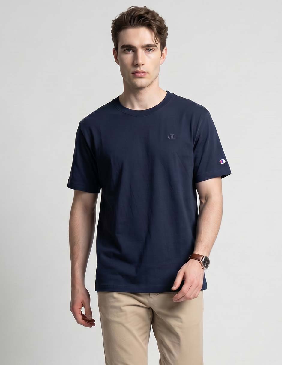 Playera cuello redondo para hombre