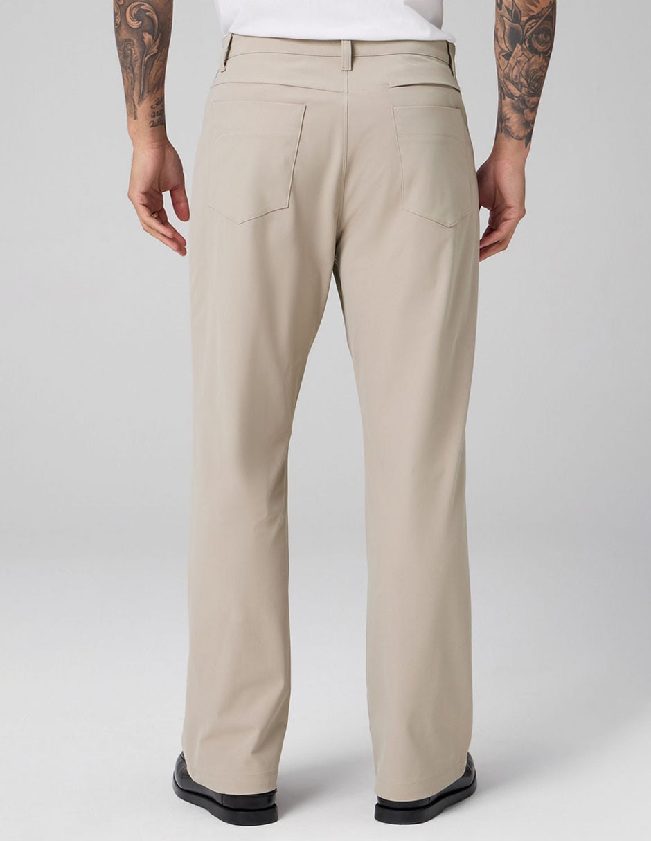 Pantalón casual straight para hombre 2