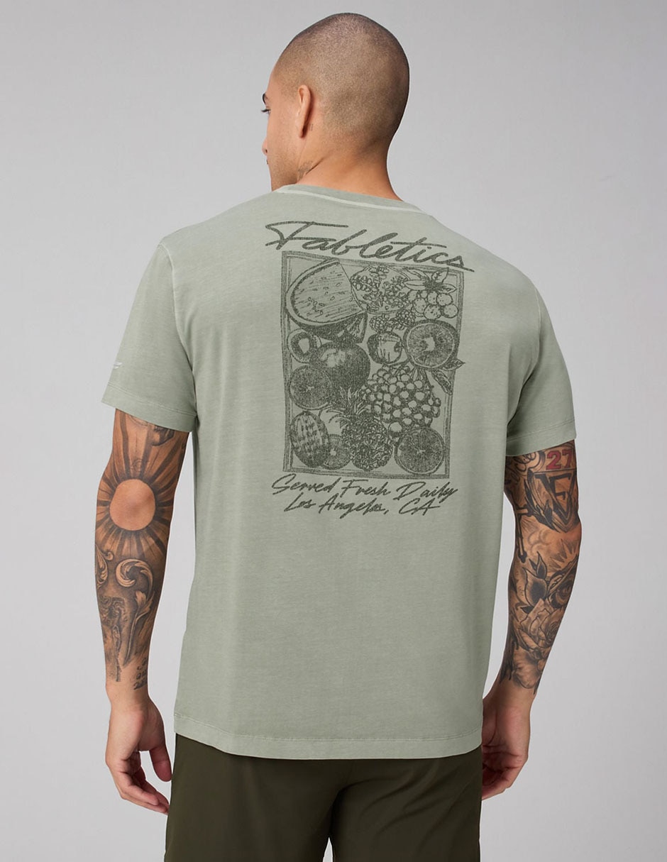 Playera cuello redondo para hombre 2