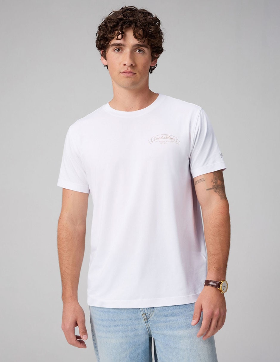 Playera cuello redondo para hombre Playera cuello redondo para hombre