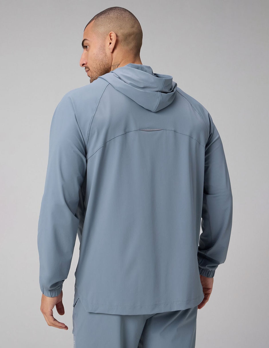 Chamarra casual con capucha y bolsillos para hombre 2