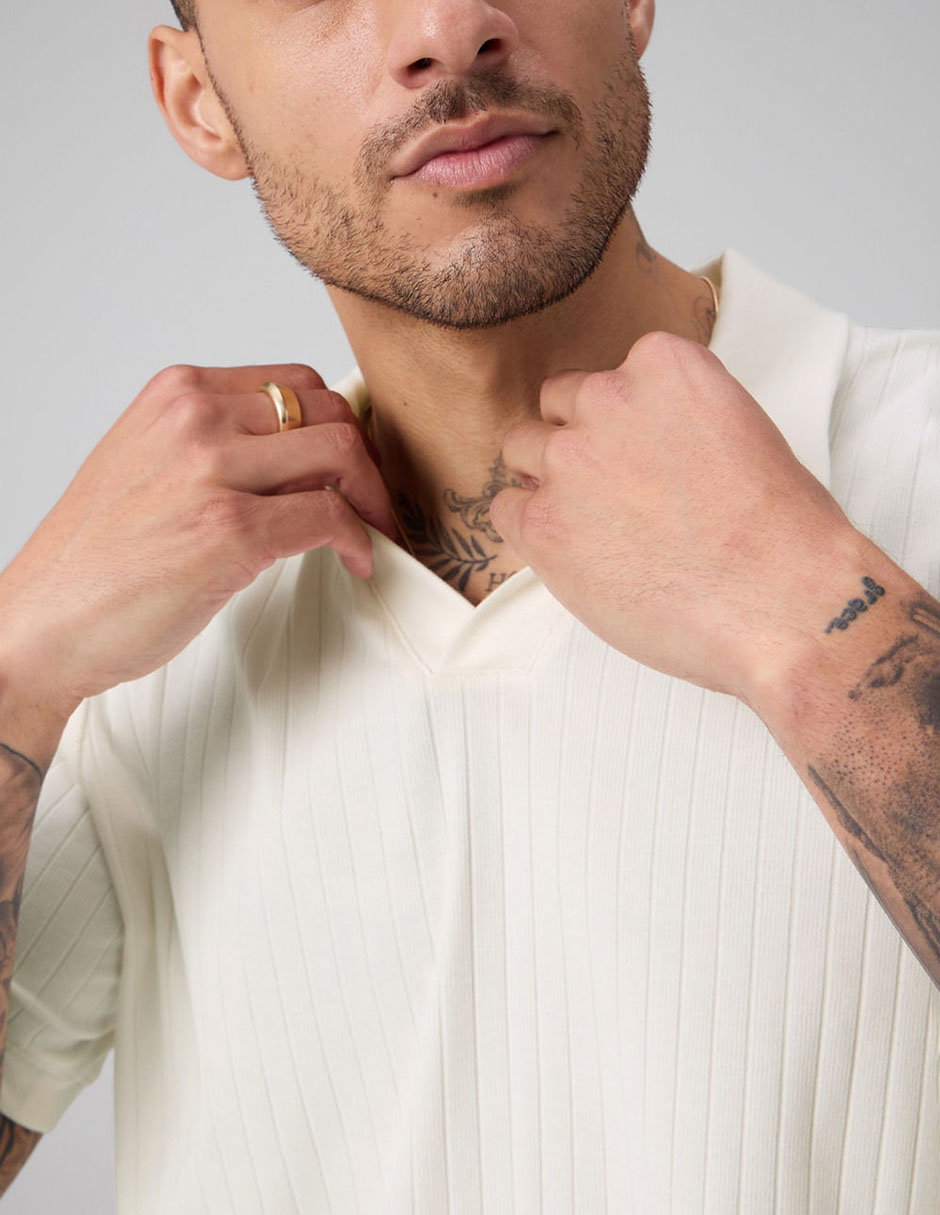 Playera tipo polo para hombre 4