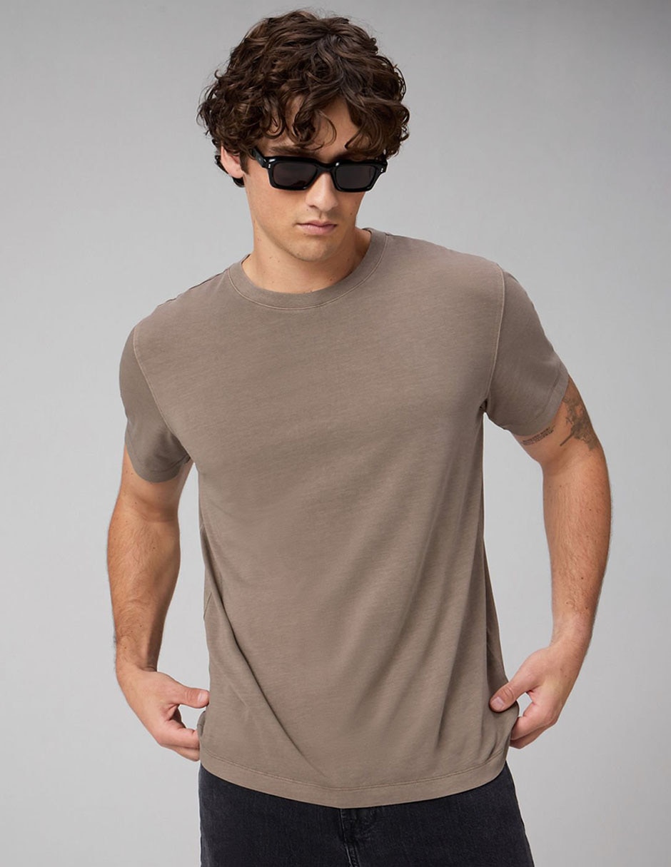Playera cuello redondo para hombre