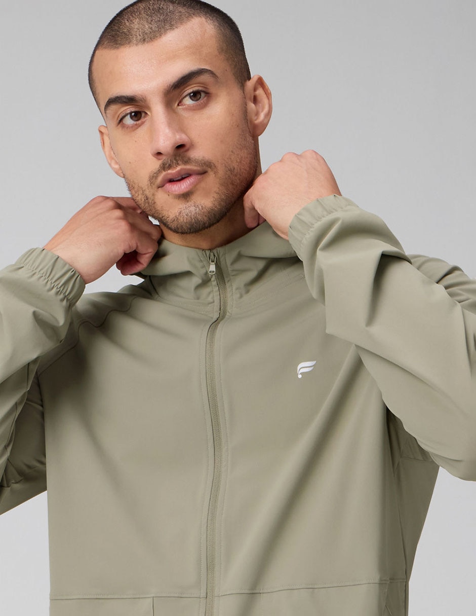 Chamarra casual con capucha y bolsillos para hombre 6