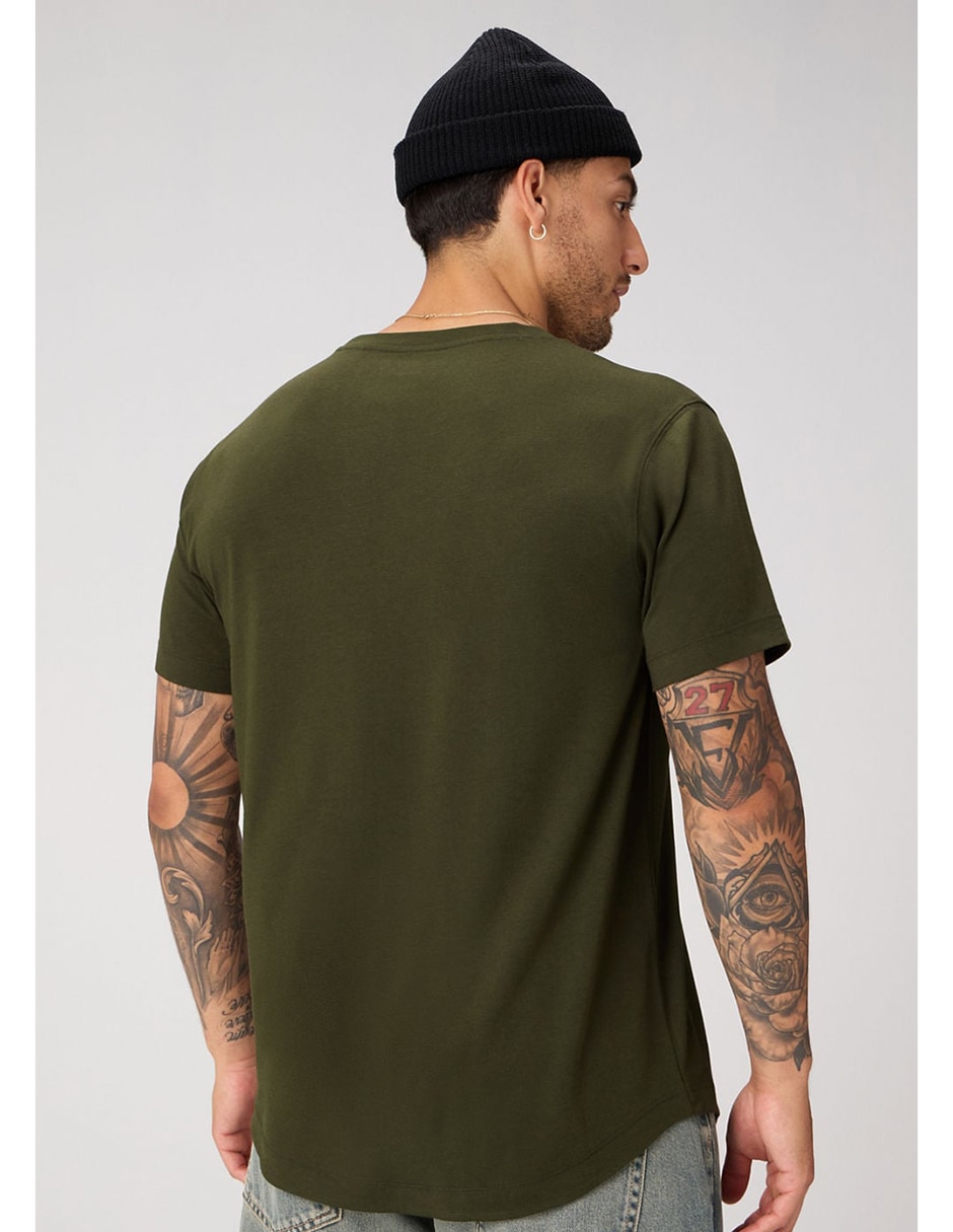 Playera cuello redondo para hombre 3