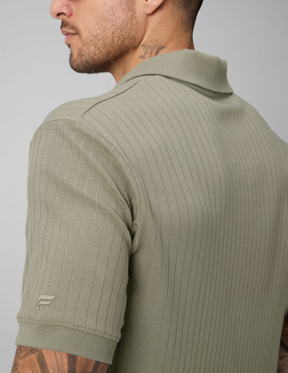 Playera cuello solapa para hombre 7