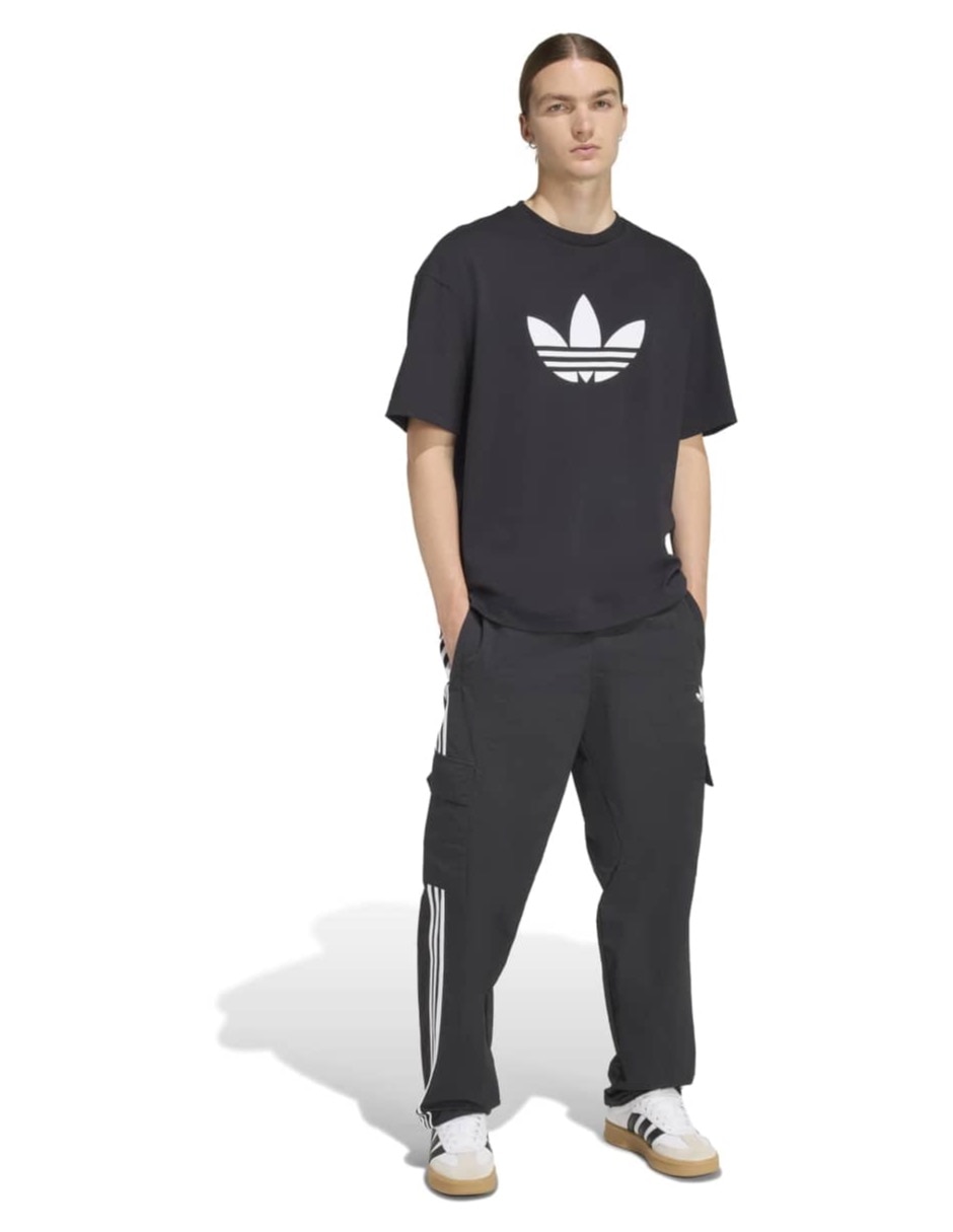 Playera adidas originals wardrobe classic essentials cuello redondo para hombre