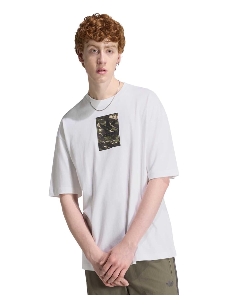 Playera Graphics cuello redondo para hombre