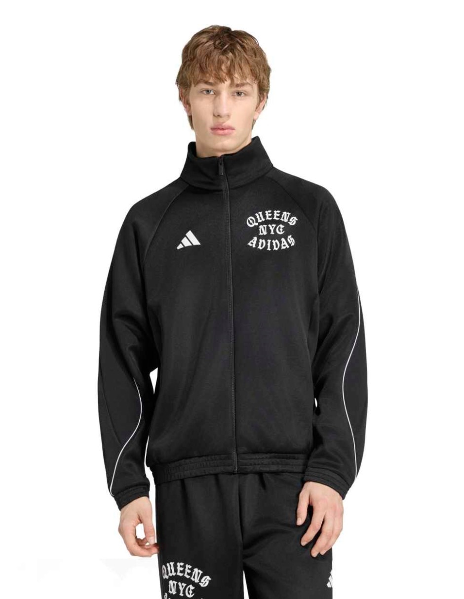 Chamarra casual adidas sportswearde algodón con bolsillos para hombre Chamarra casual adidas sportswearde algodón con bolsillos para hombre