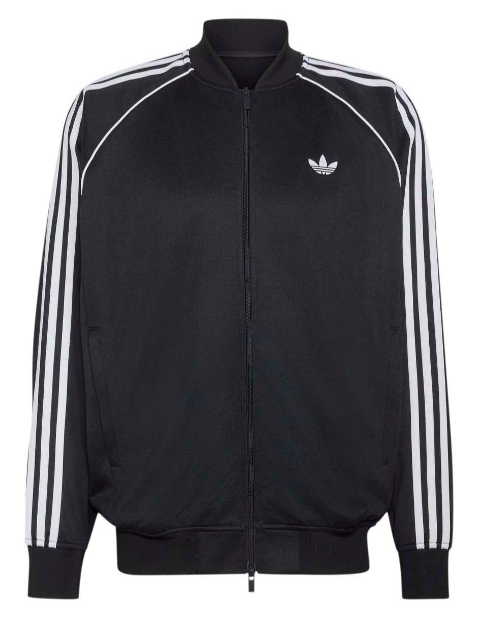 Chamarra casual adidas originalsde algodón con bolsillos para hombre