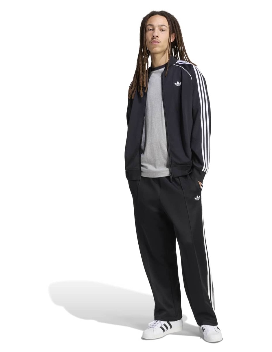 Chamarra casual adidas originalsde algodón con bolsillos para hombre