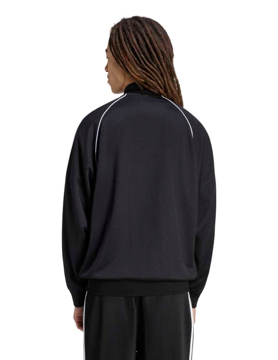 Chamarra casual adidas originalsde algodón con bolsillos para hombre