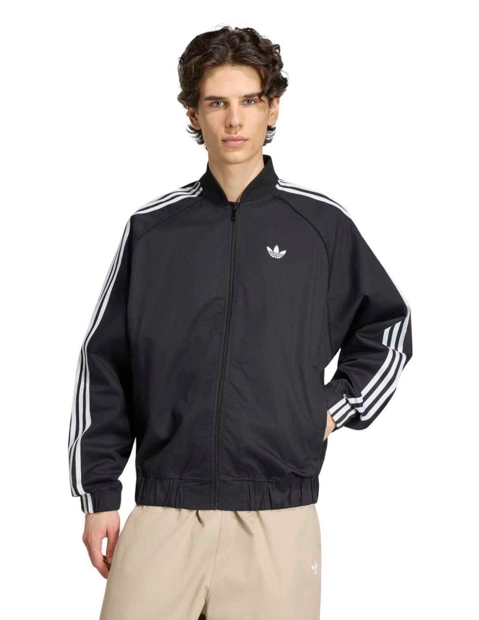 Chamarra casual Adicolor con bolsillos para hombre Chamarra casual Adicolor con bolsillos para hombre