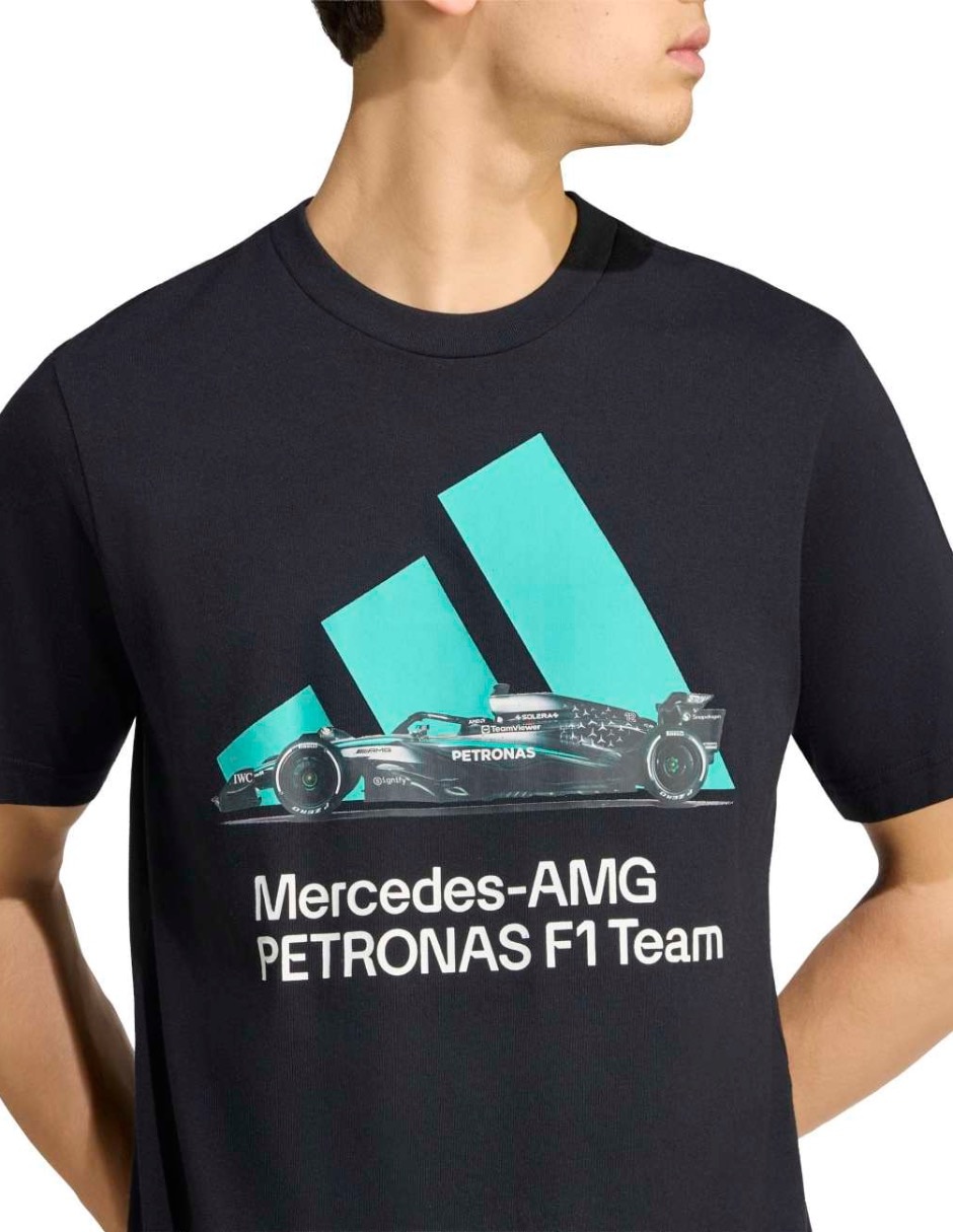 Playera Adidas Motorsport Dc Brackley cuello redondo para hombre 2