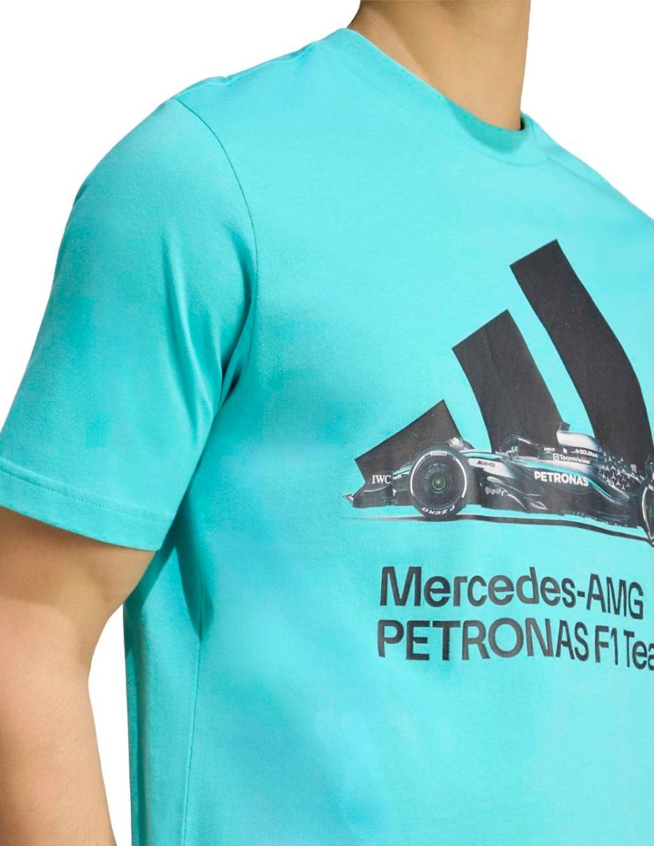 Playera Adidas Motorsport Dc Brackley cuello redondo para hombre 2