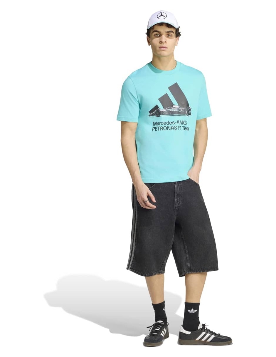 Playera Adidas Motorsport Dc Brackley cuello redondo para hombre 6
