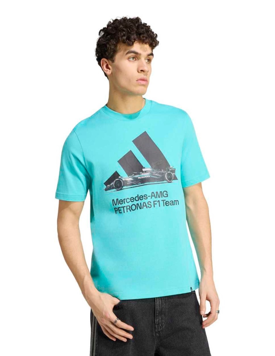 Playera Adidas Motorsport Dc Brackley cuello redondo para hombre