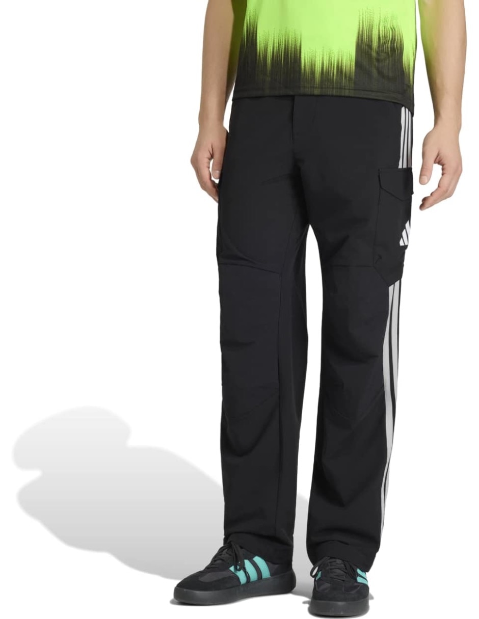 Pants regular adidas con elástico para hombre