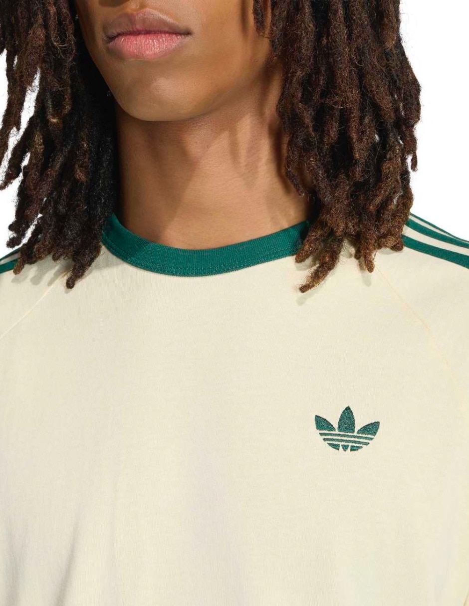 Playera adidas 3s tee cuello redondo para hombre