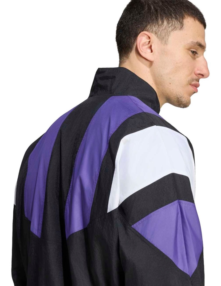 Chamarra casual Real Madrid con bolsillos para hombre 4