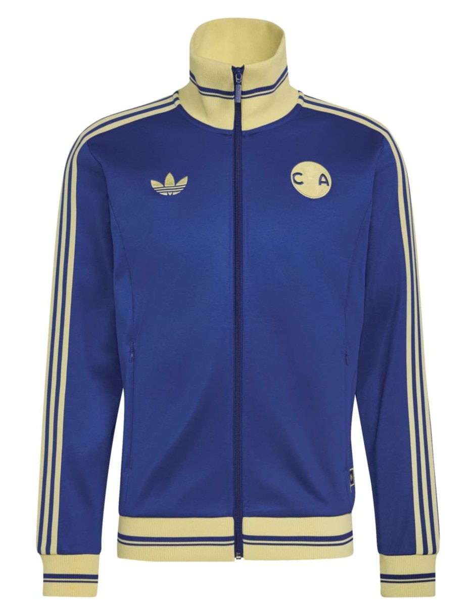 Chamarra casual adidas de algodón con bolsillos para hombre 4