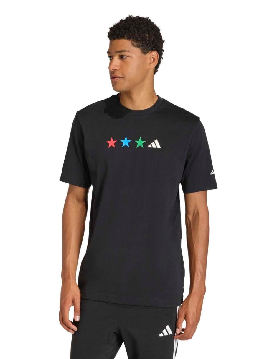 Playera adidas m ftb wc map t cuello redondo para hombre