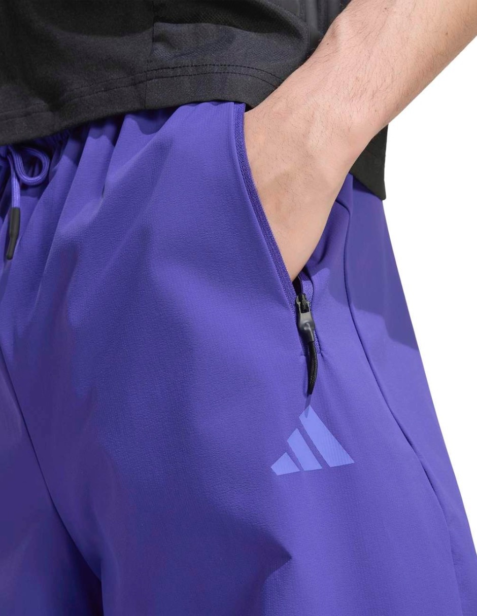 Pants regular con elástico para hombre 2