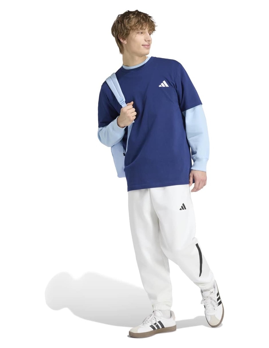 Pants regular con elástico para hombre 5