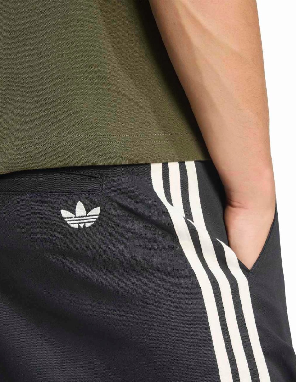 Pants regular con elástico para hombre 2