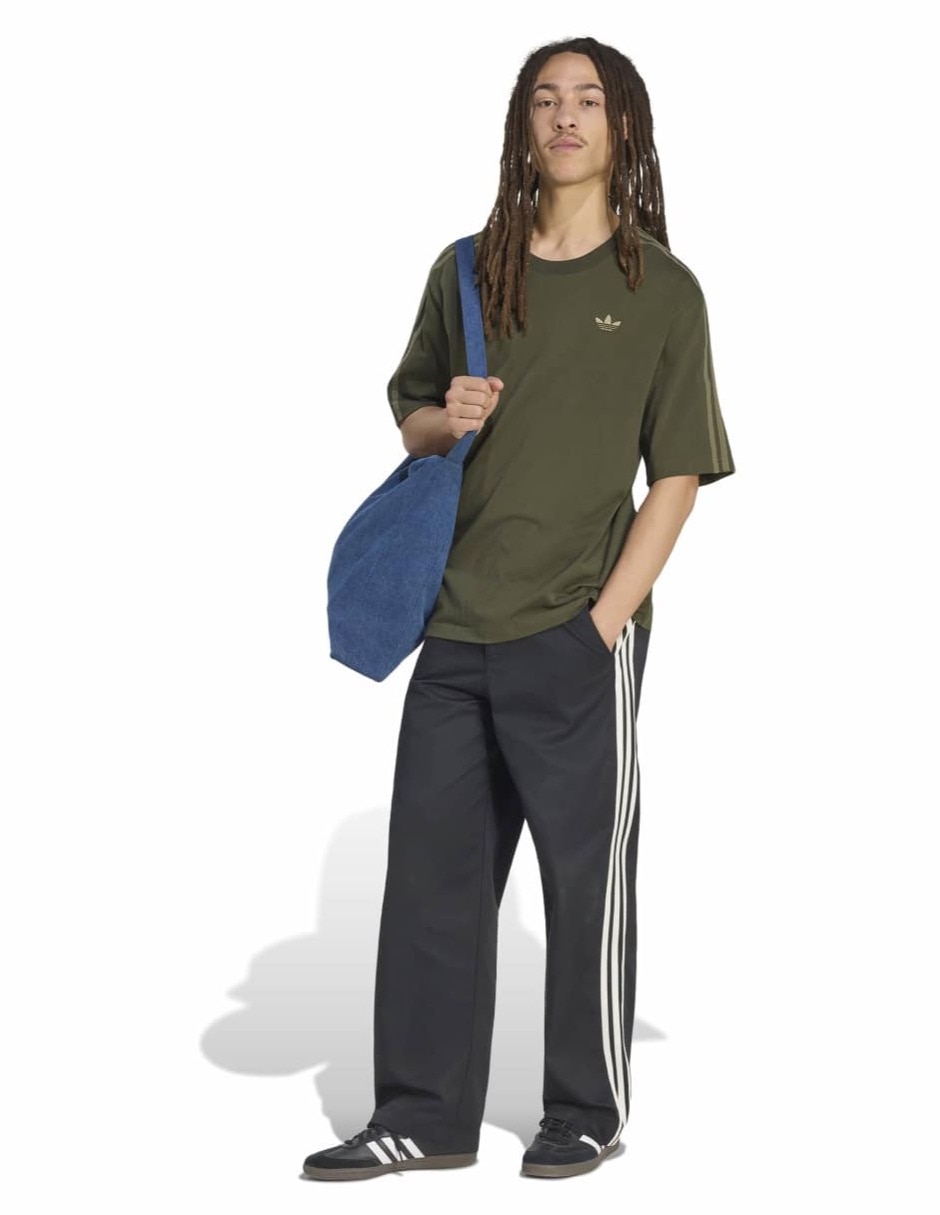 Pants regular con elástico para hombre 3