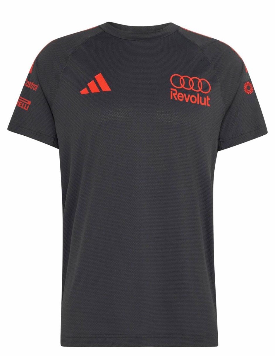 Playera Adidas Motorsport AUDI F1 Team cuello redondo para hombre