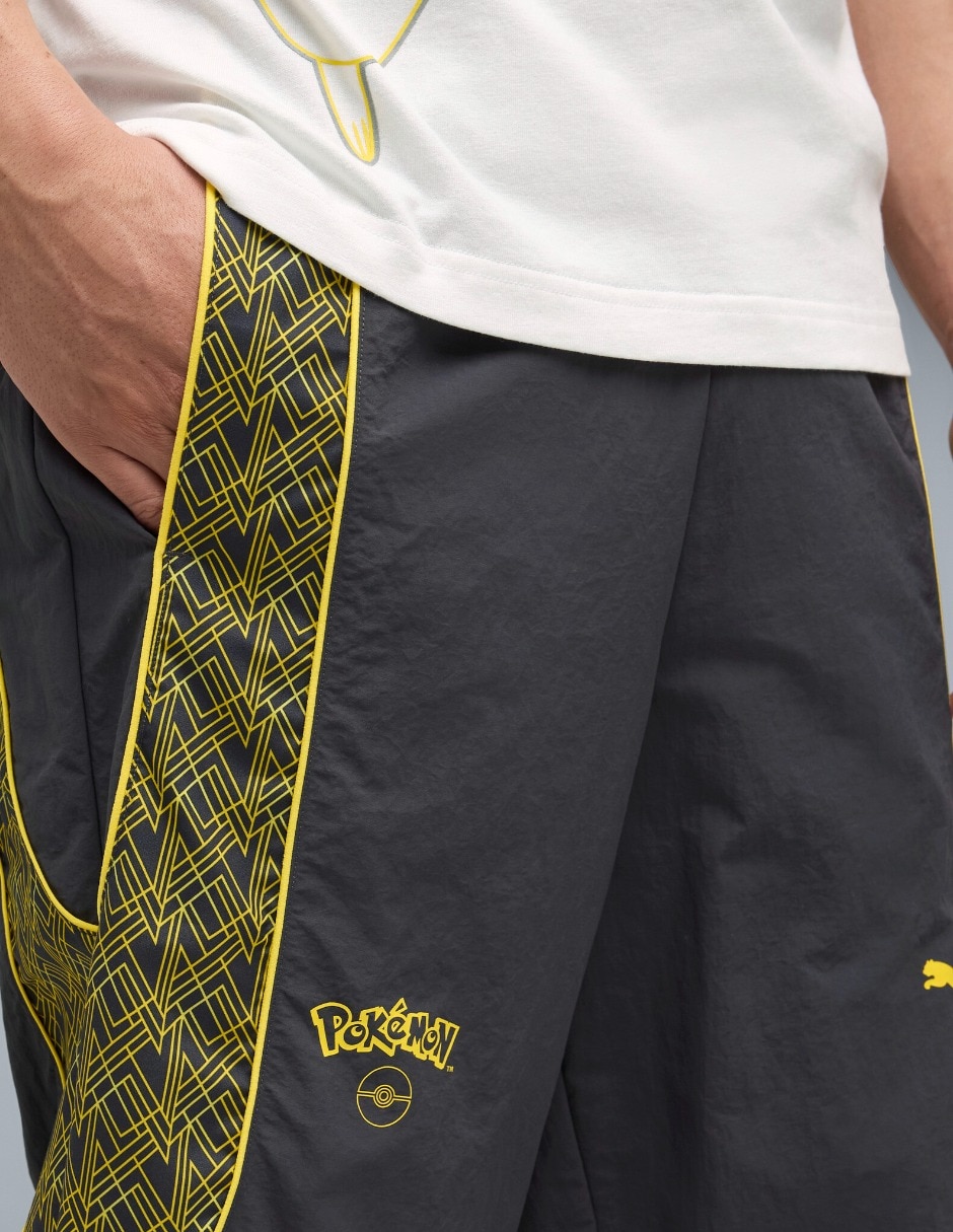 Pants regular puma x pokemon pumatechx relaxed track pants wv con elástico para hombre 5